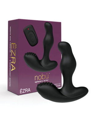 Nobu X-plore U Ezra Anal Vibrator - Black
