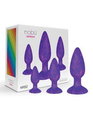 Nobu Rainbow Silicone Plug Set - Cosmic