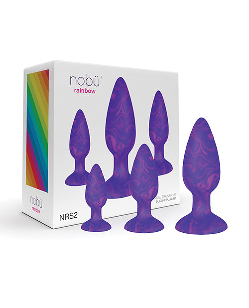 Nobu Rainbow Silicone Plug Set – Cosmic