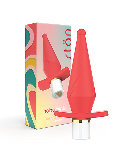 Nobu Mini Stan Tapered Butt Plug – Coral