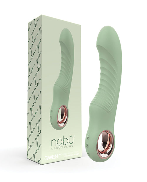 Nobu Gwen G-Spot Vibrator w/Removable Bullet - Green - Image 8