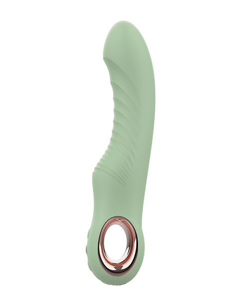 Nobu Gwen G-Spot Vibrator w/Removable Bullet - Green - Image 10