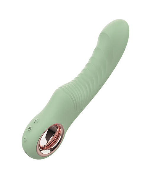 Nobu Gwen G-Spot Vibrator w/Removable Bullet - Green - Image 12