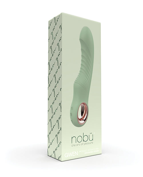 Nobu Gwen G-Spot Vibrator w/Removable Bullet - Green - Image 13