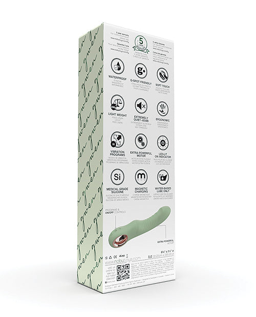 Nobu Gwen G-Spot Vibrator w/Removable Bullet - Green - Image 14