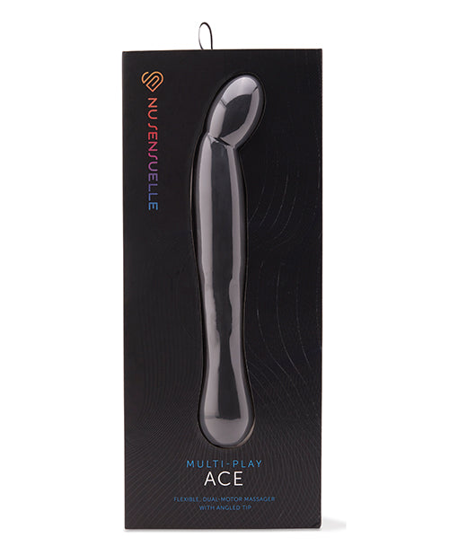 Nu Sensuelle Homme Ace Rechargeable Prostate Massager – Black