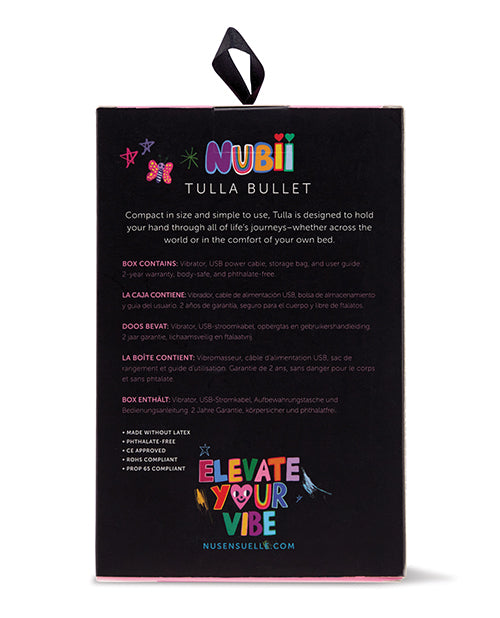 Nu Sensuelle Nubii Tulla Rounded Tip 10 Speed Bullet - Blue - Image 8