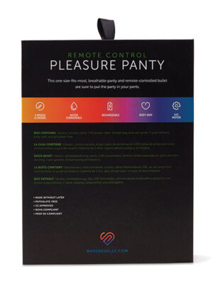 Nu Sensuelle Pleasure Panty Bullet w/Remote Control 15 Function - Purple