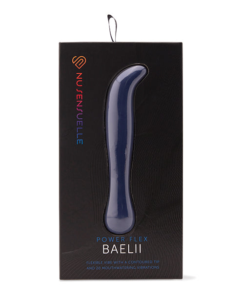Nu Sensuelle Baelii Flexible G Spot Vibe 20 Function – Navy