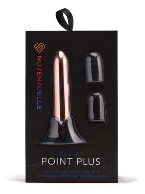 Nu Sensuelle Point Plus Rechargeable Bullet - Rose Gold