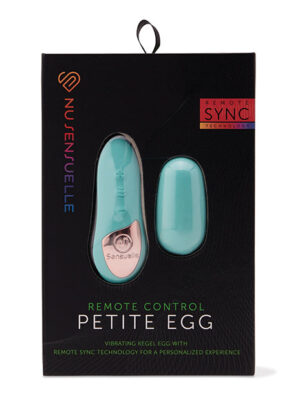 Nu Sensuelle Remote Control Petite Egg 15 Function - Blue