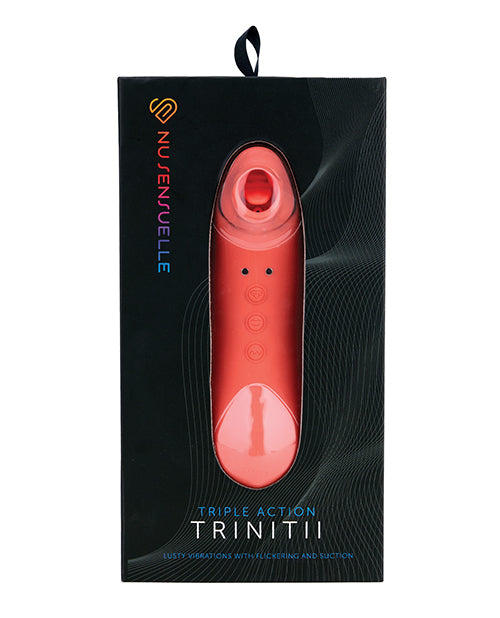 Nu Sensuelle Trinitii Tongue Vibe – Coral