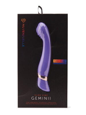Nu Sensuelle Geminii XLR8 Turbo Boost G Spot - Ultra Violet