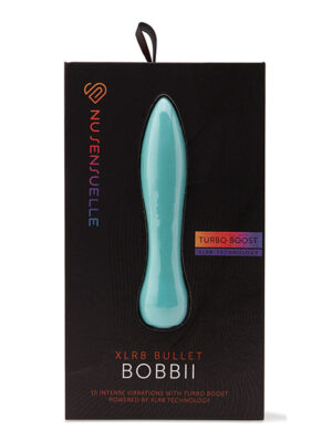 Nu Sensuelle Bobbii Flexible Vibe XLR8 Turbo Boost - Electric Blue