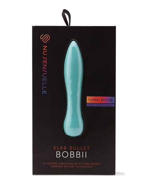 Nu Sensuelle Bobbii Flexible Vibe XLR8 Turbo Boost – Electric Blue