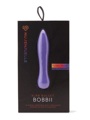 Nu Sensuelle Bobbii Flexible Vibe XLR8 Turbo Boost - Ultra Violet