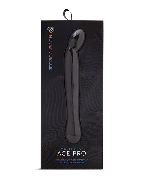 Nu Sensuelle Ace Pro Prostate & G Spot Vibe – Black