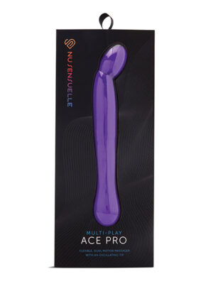 Nu Sensuelle Ace Pro Prostate & G Spot Vibe - Purple