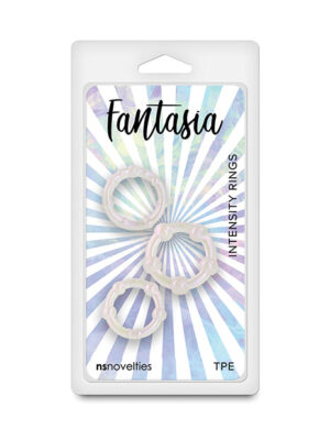 Fantasia Intensity Cock Rings - Pearl