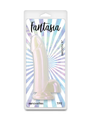 Fantasia Smooth 5" Dildo - Pearl