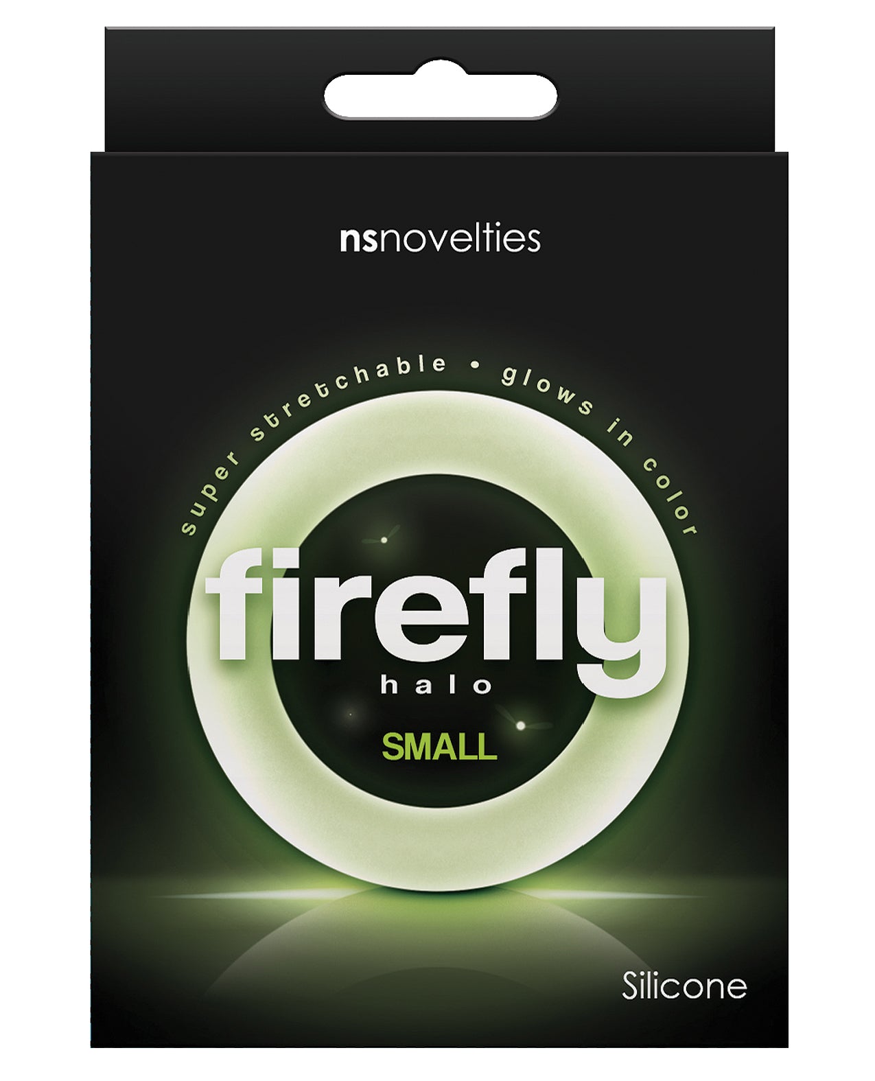 Firefly Halo Small Cockring - Clear - Image 5