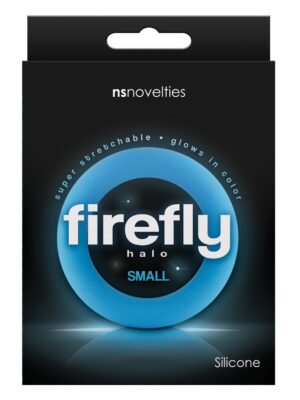 Firefly Halo Small Cockring - Blue