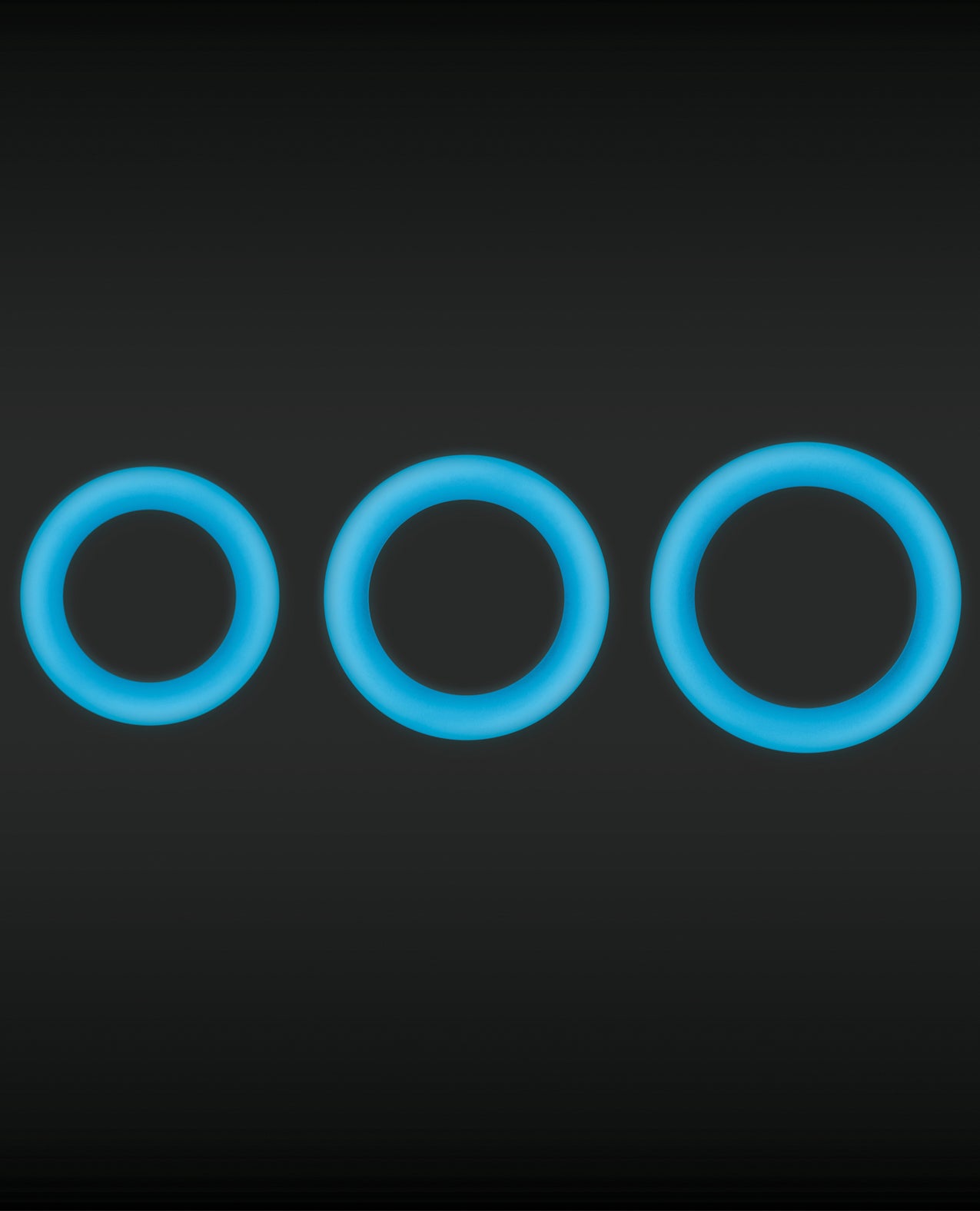 Firefly Halo Small Cockring - Blue - Image 6