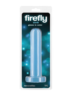 Firefly Thrill Glow in the Dark Dildo - Small - Blue
