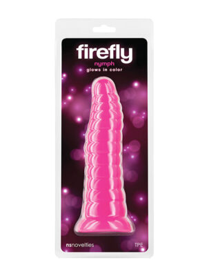Firefly Nymph Glow in the Dark Dildo - Pink