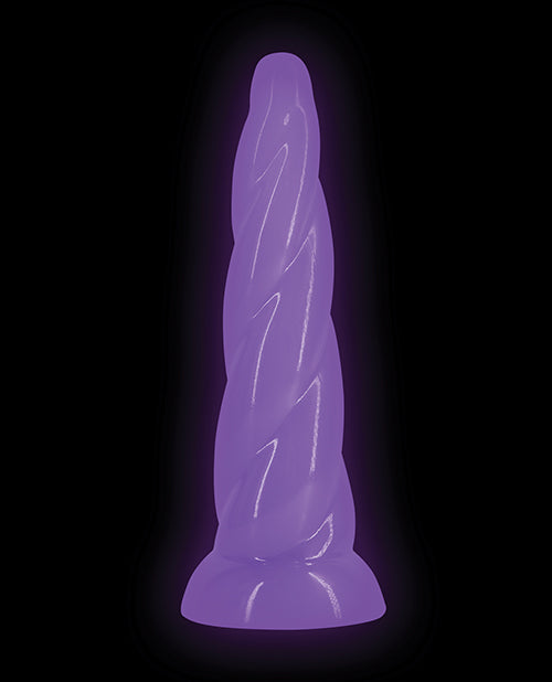 Firefly Siren Glow in the Dark Dildo - Purple - Image 3
