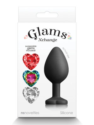 Glams Xchange Heart Gem - Medium