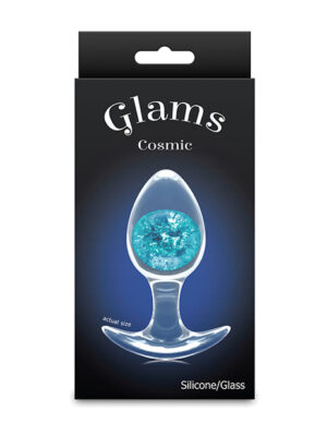 Cosmic Glams Medium Plug - Blue