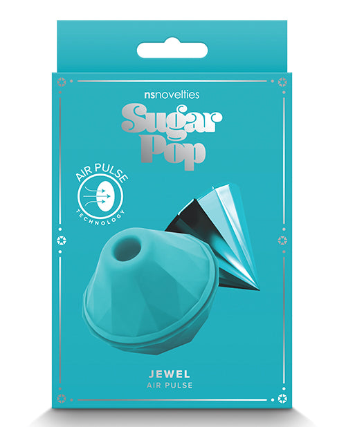 Sugar Pop Jewel Air Pulse Vibrator – Teal