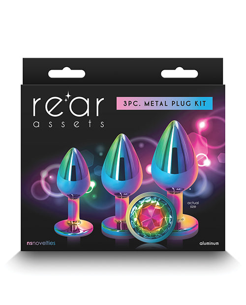 Rear Assets Rainbow Gem Anal Trainer Kit – Multi Color