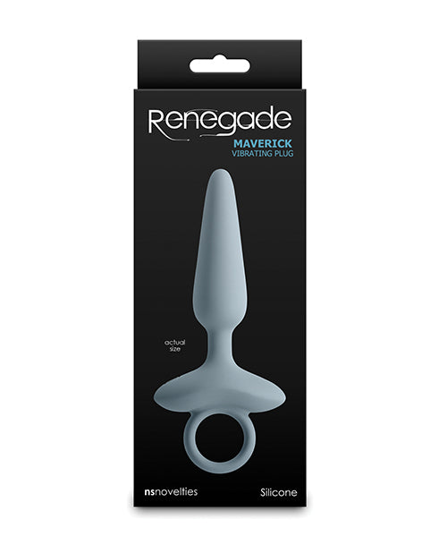 Renegade Maverick Vibrating Anal Plug – Gray