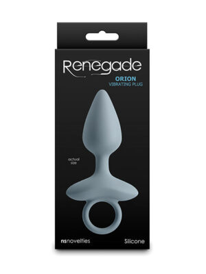 Renegade Orion Vibrating Anal Plug - Gray
