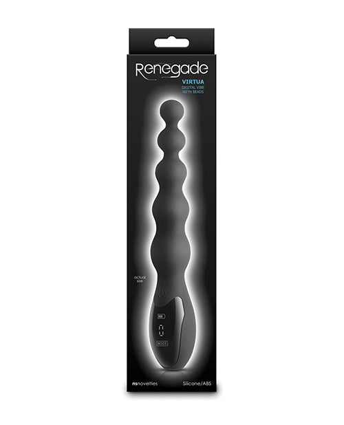 Renegade Virtua Digital Beaded Anal Vibrator – Black