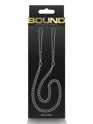 Bound DC3 Nipple Clamps - Gunmetal