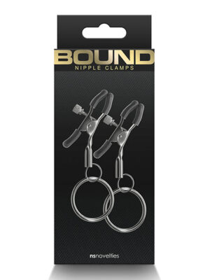 Bound C2 Nipple Clamps - Gunmetal