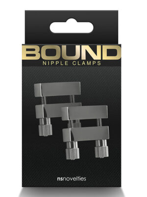 Bound V1 Nipple Clamps - Gunmetal