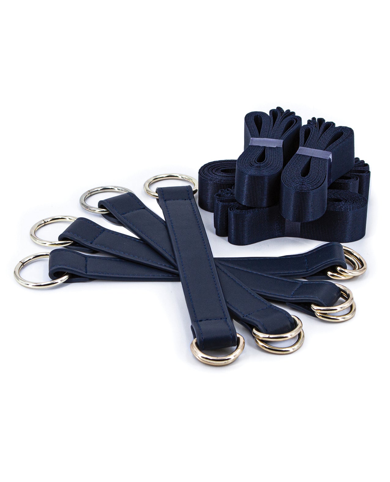 Bondage Couture Tie Down Straps - Blue - Image 5