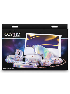 Cosmo Bondage 6 Pc Kit - Rainbow