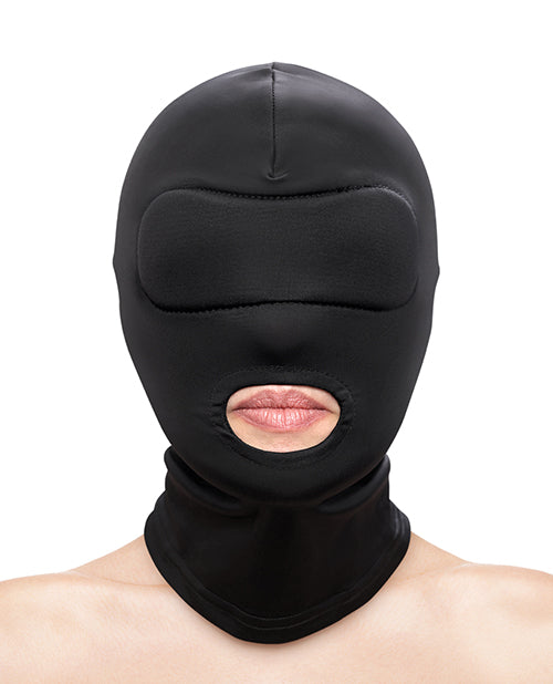 Fetish & Fashion Mouth Hood – Black