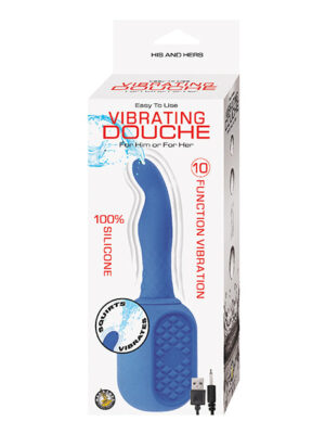 Vibrating Douche - Blue