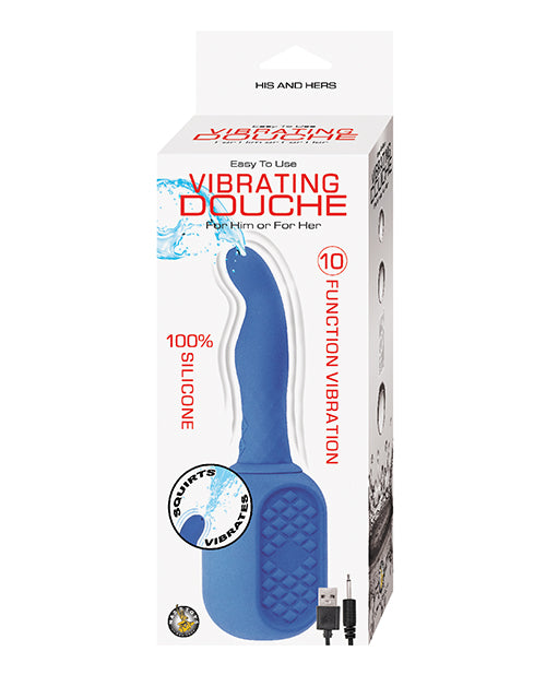Vibrating Douche – Blue
