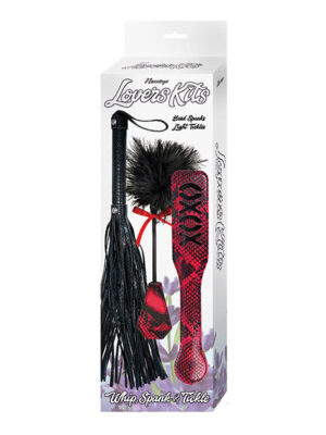 Lovers Kits Whip, Tickle & Paddle
