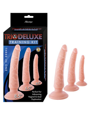 Trio Deluxe Dildo Training Kit - Set of 3