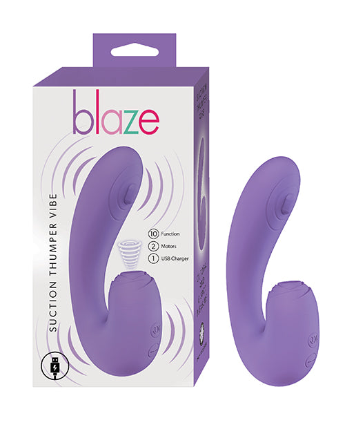 Blaze Suction Thumper Vibe – Lavender