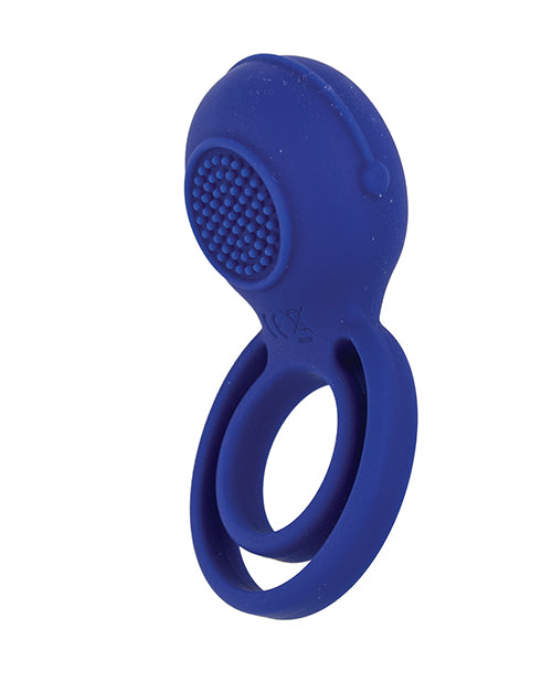 Cockpower Ultimate Vibrating Cock Ring - Blue - Image 7