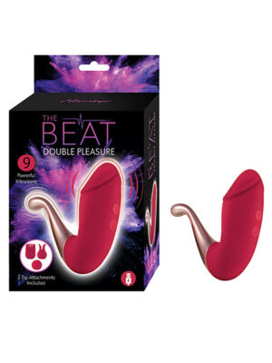 The Beat Double Pleasure G-Spot Vibrator - Red